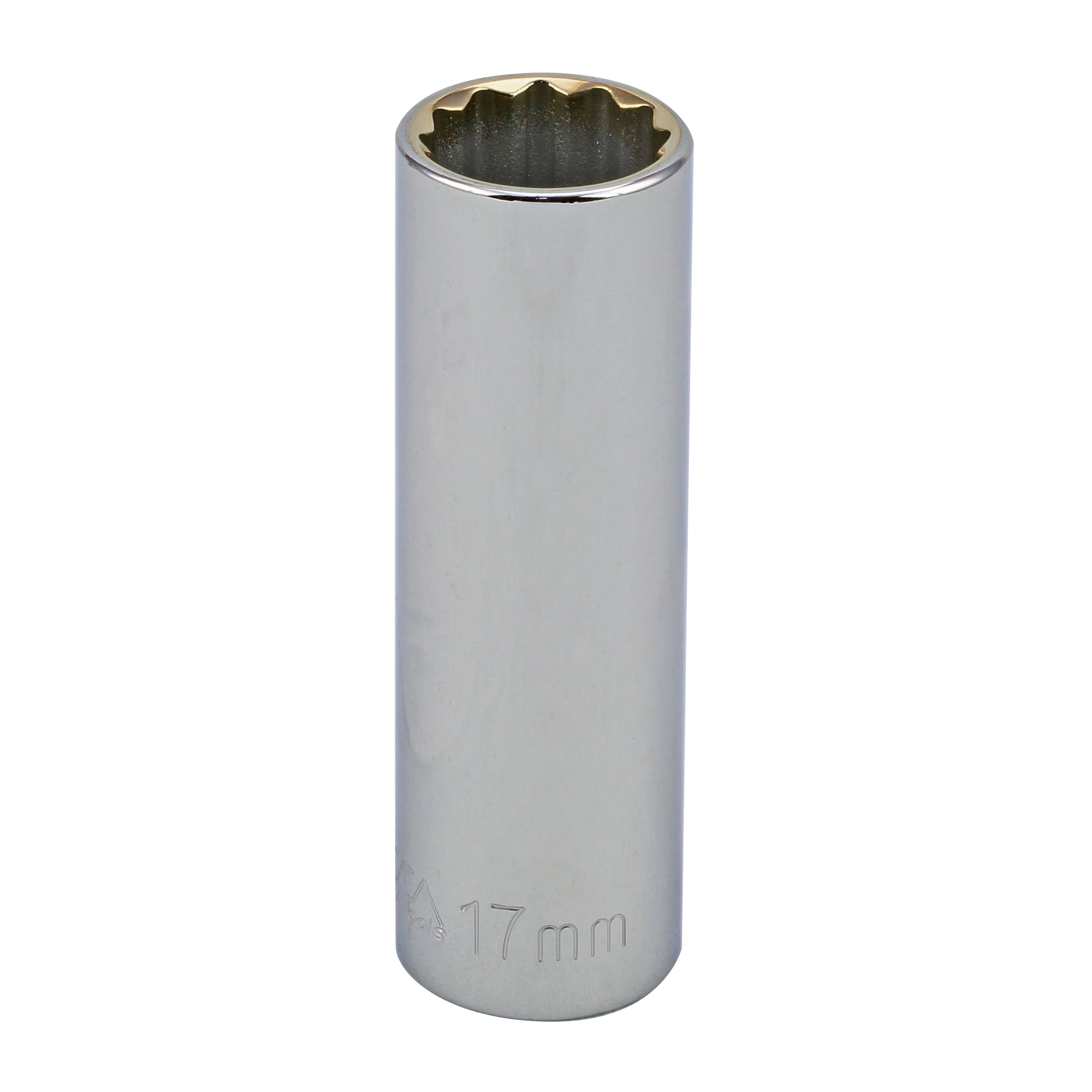 17MM - 1/2" Drive 12 Point Metric Deep Socket