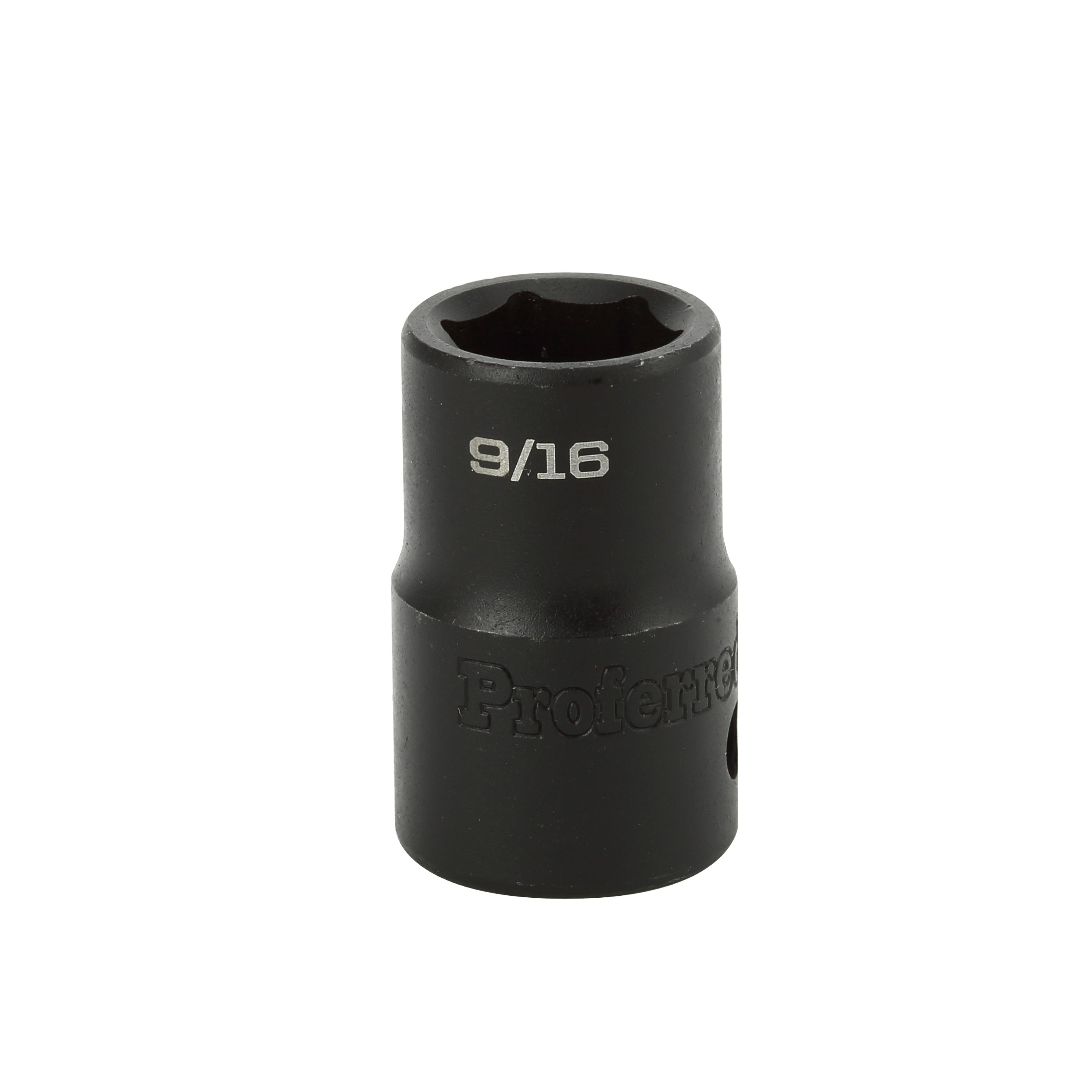 9/16" - 1/2" Drive 6 Point Inch Impact Socket Impact