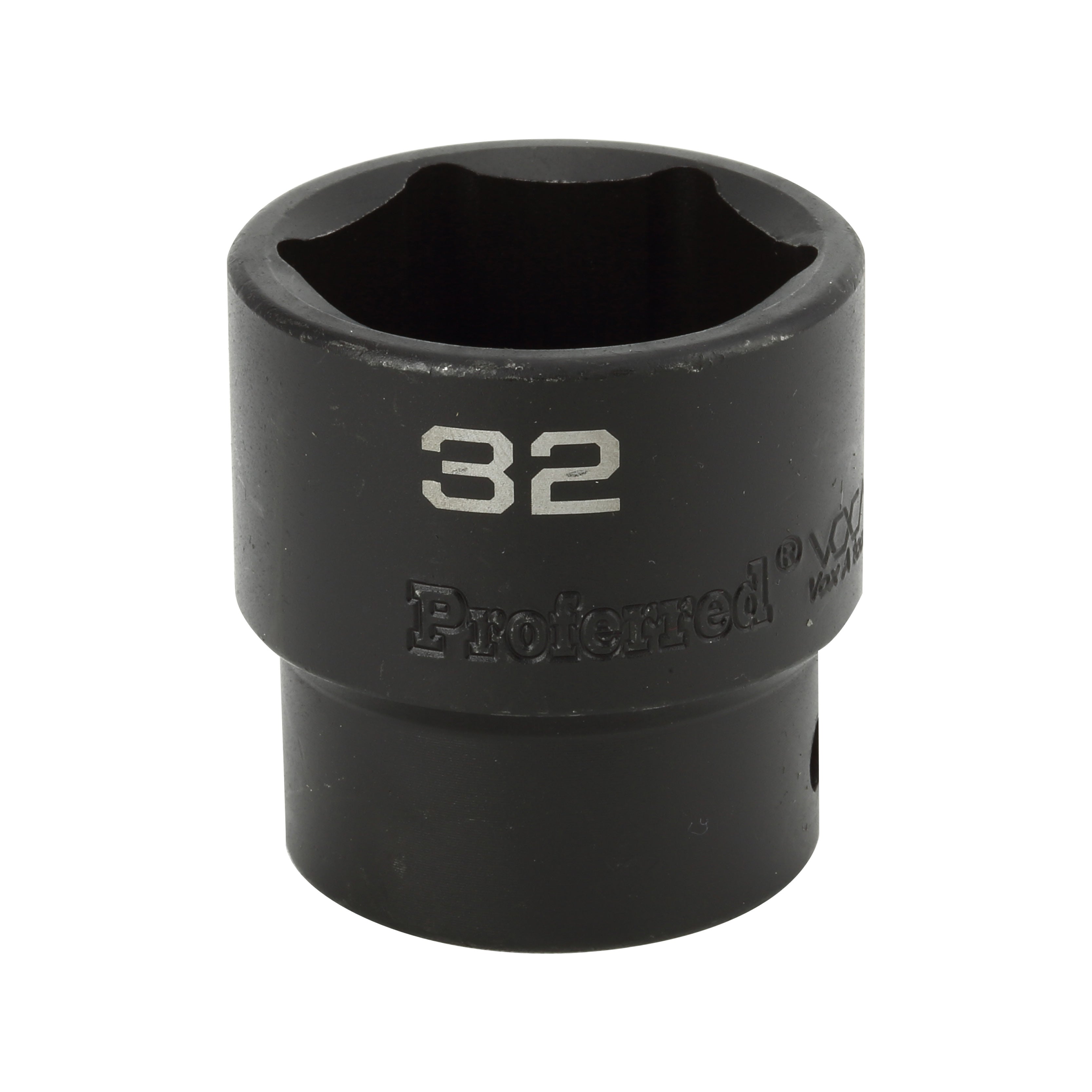 32MM -1/2" Drive 6 Point Metric Impact Socket Impact