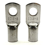 Copper Tin Lug Terminal 6AWG, M6 (1/4") Hole, SC16-6
