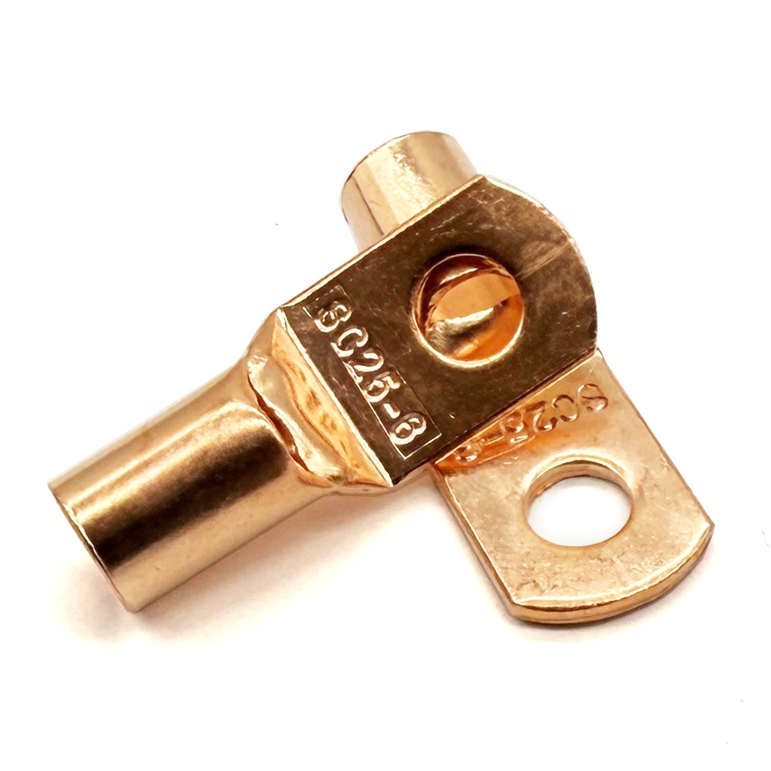 Copper Lug Terminal 4AWG, M6 (1/4") Hole, SC25-6