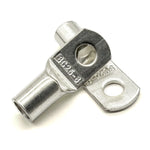 Copper Tin Lug Terminal 4AWG, M6 (1/4") Hole, SC25-6