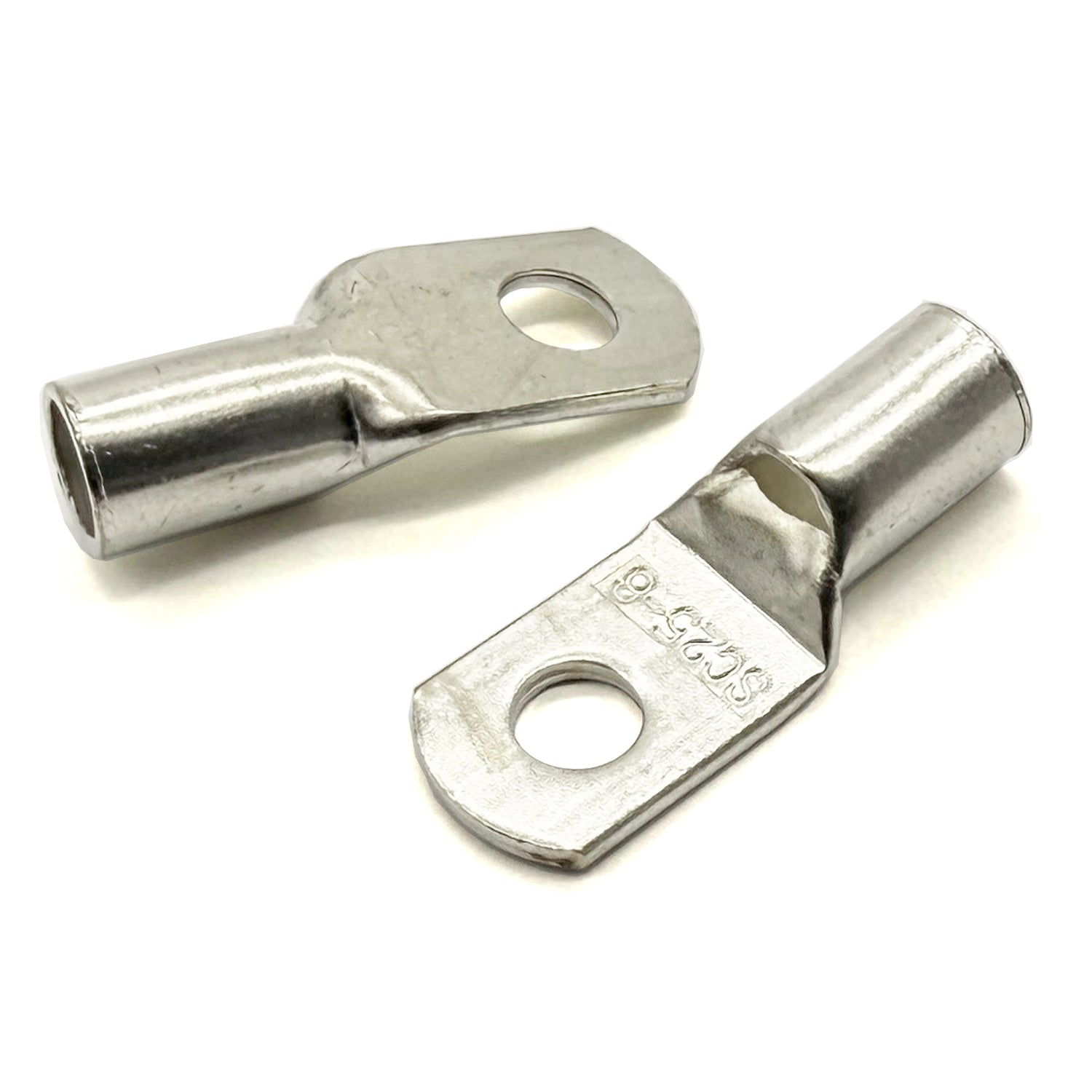 Copper Tin Lug Terminal 4AWG, M6 (1/4") Hole, SC25-6