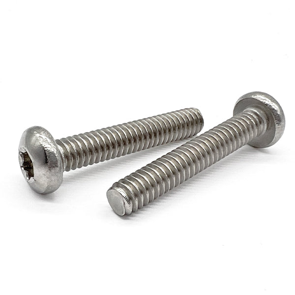 1/4-20x3/4" 18-8 Stainless Steel Star Drive Pan Head Machine Screws