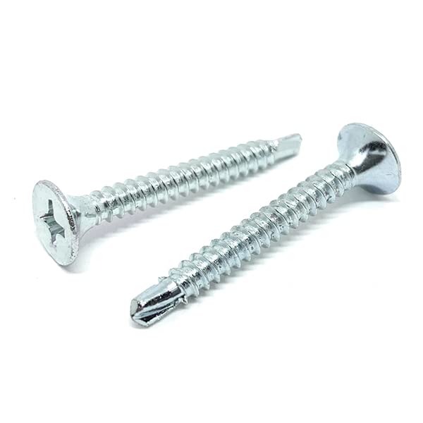 #8-18x3" Phillips Bugle Head Self Drilling Drywall Screws Zinc