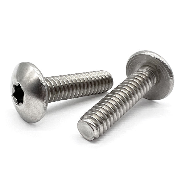 #10-24x1/2" 18-8 Stainless Steel Star Drive Truss Head Machine Screws