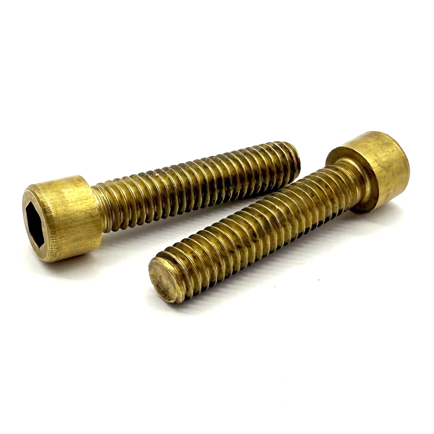 3/8"-16x1-1/4" Brass Socket Head Cap Screw