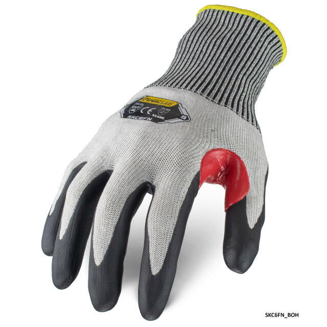 Ironclad Knit A6 Cut Rating S Foam Nitrile Touch Screen Gloves