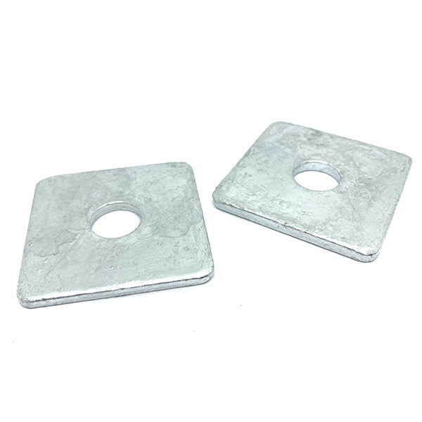 3/4 x 3" Steel Square Plate Washer Hot Dip Galvanized