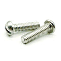 #10-24x3/8" Aluminum Slotted Round Head Machine Screw