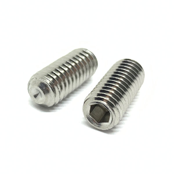 M3-0.5x8 Stainless Steel A2 Cup Point Allen Socket Set Screws