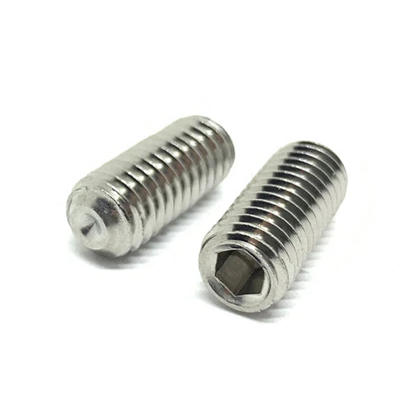 M5-0.8x25 Stainless Steel A2 Cup Point Allen Socket Set Screws