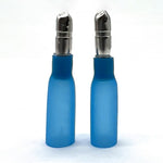 Blue Heat Shrink Marine Grade Male Bullet Connectors, AWG 16-14