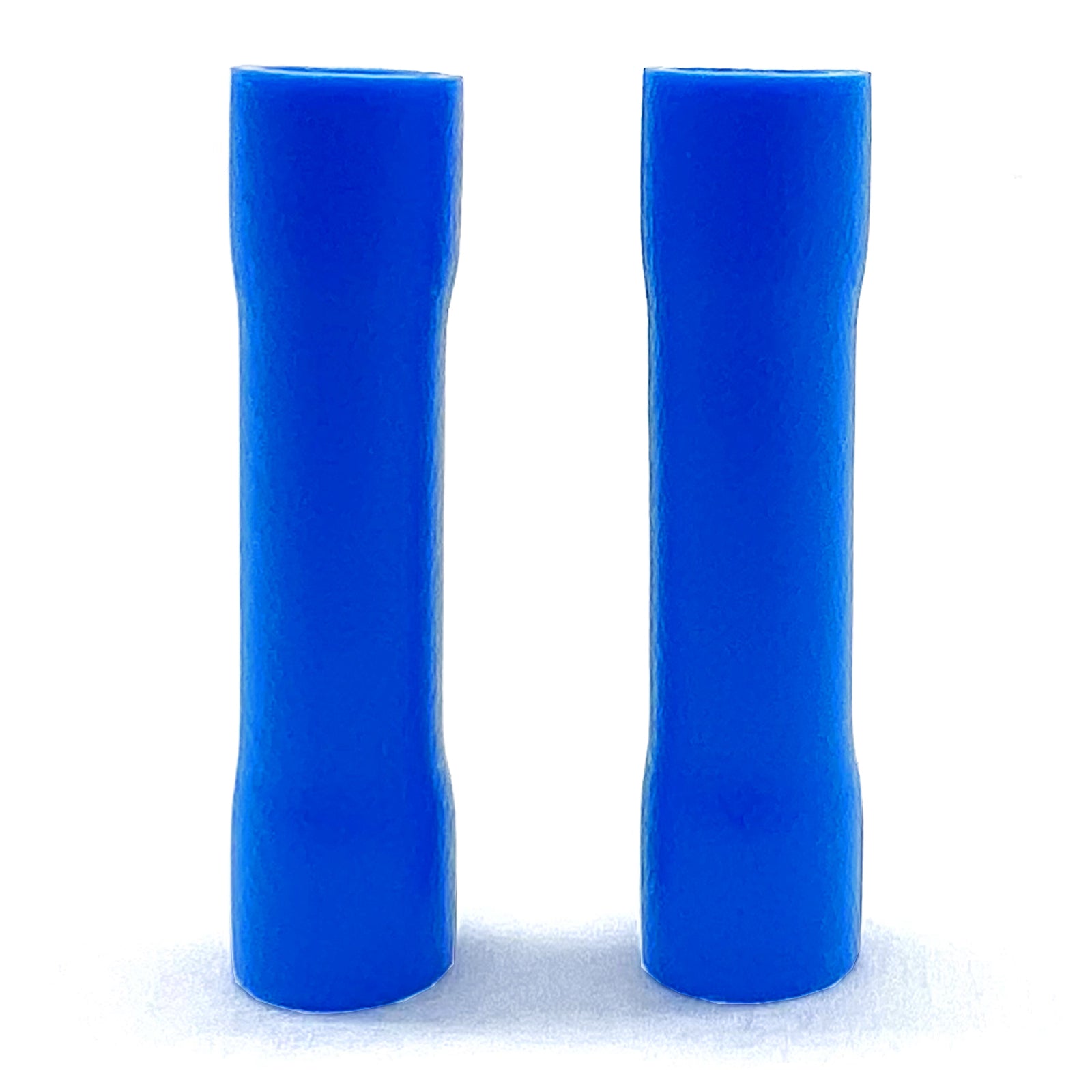 Blue PVC/Vinyl Butt Splice Crimp Connector, AWG 16-14