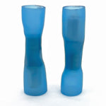 Blue Heat Shrink Marine Grade Female Bullet Connectors, AWG 16-14