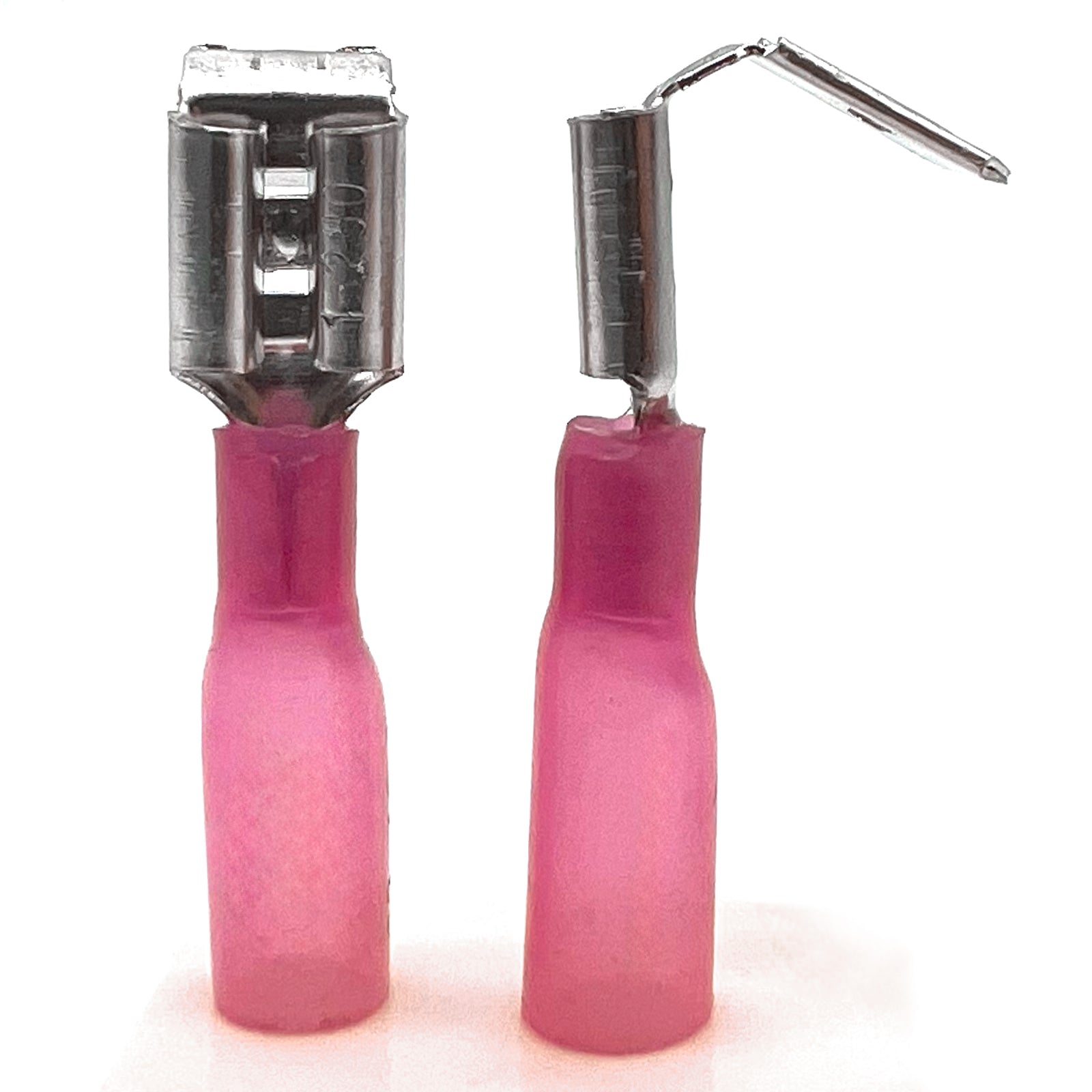 Red Heat Shrink Marine Grade Piggy Back Connectors, AWG 22-16