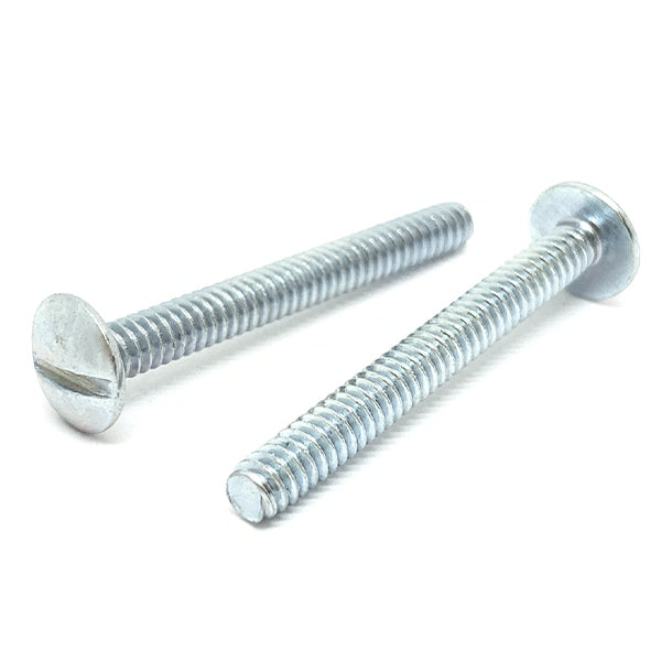 #10-24x1-1/2" Slotted Truss Head Machine Screws Zinc