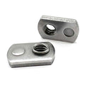 M8-1.25 Single Tab Single Prong Spot Weld Nuts
