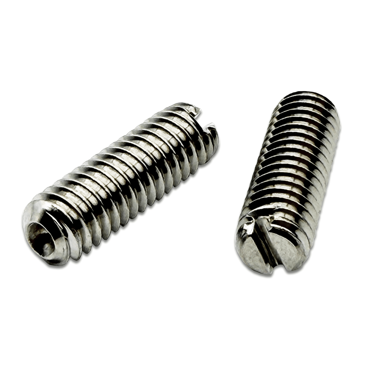 #6-32x3/16" Cup Point Slotted Set Screw 18-8 Stainless Steel