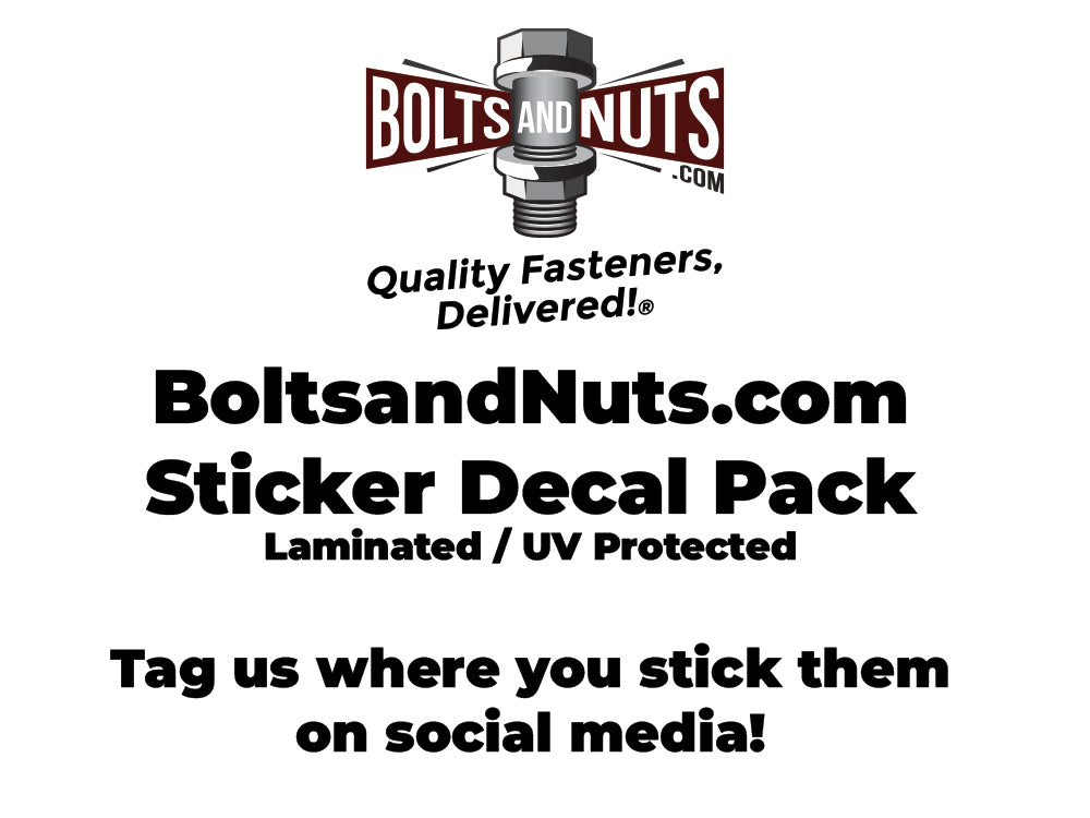 Bolts and Nuts Sticker Pack