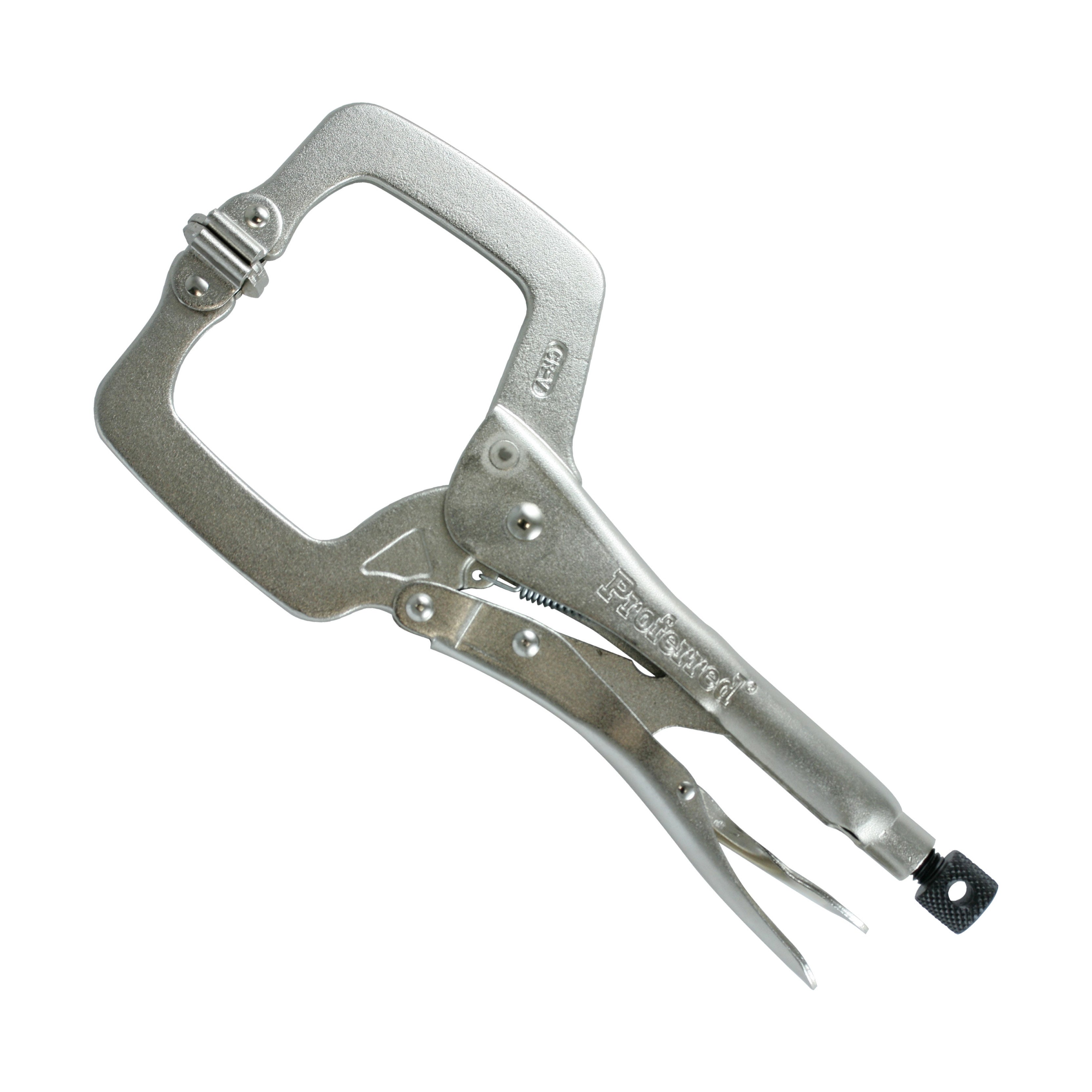 LOCKING C-CLAMPS WITH SWIVEL PADS 11" PROFERRED LOCKING PLIERS