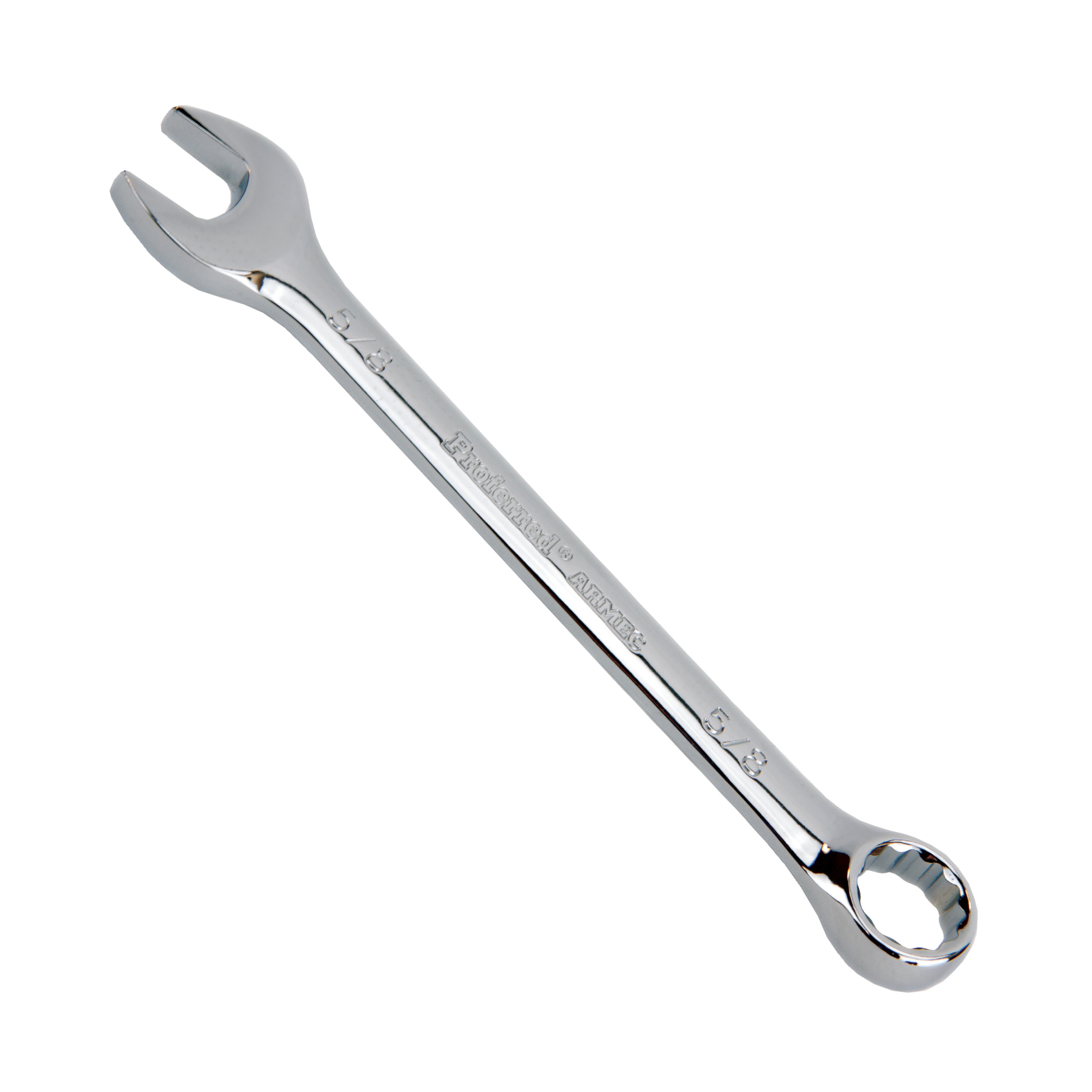 5/8" Combo Wrench, 12Pt. Proferred Combination Wrench, Chrome Finish
