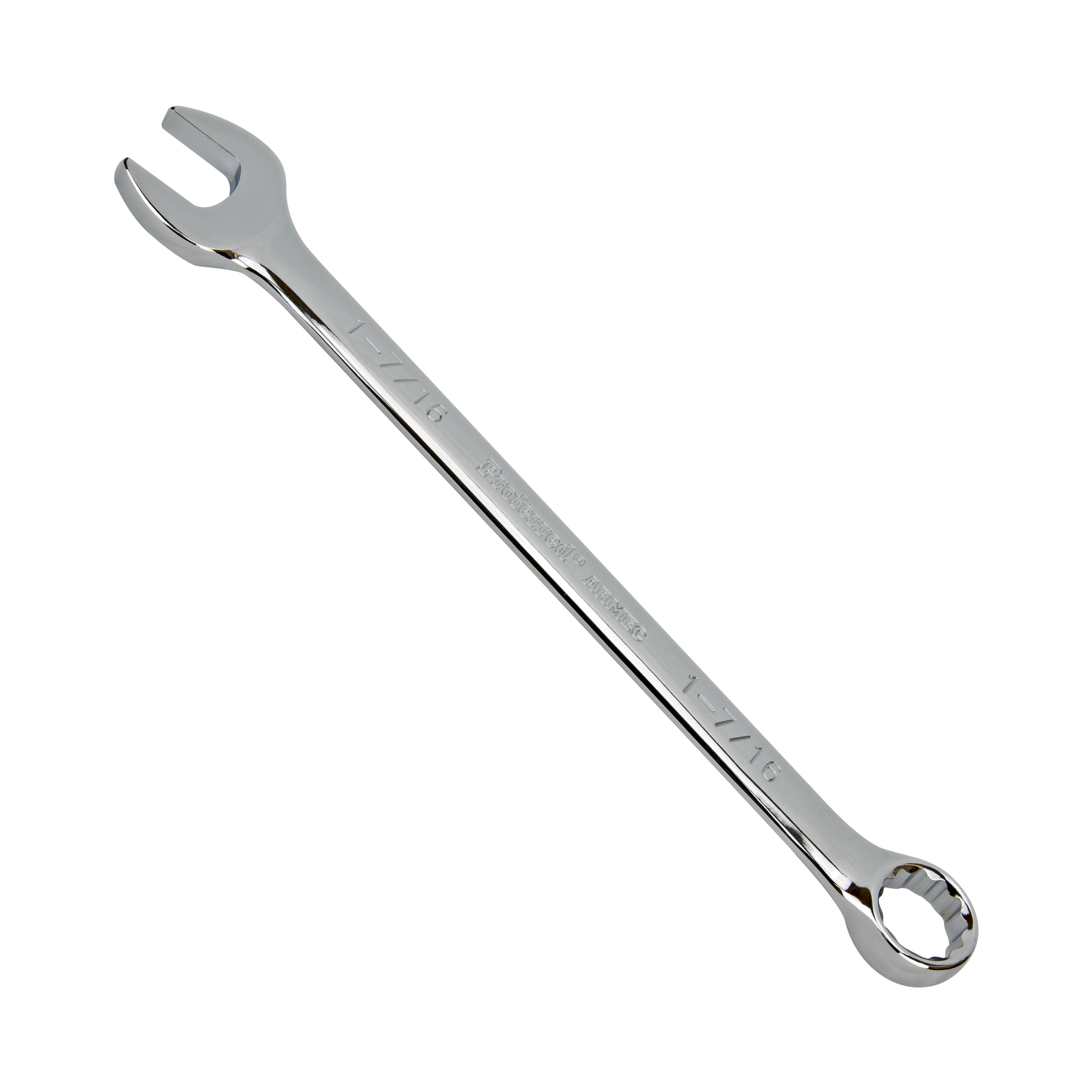 1 7/16" Combo Wrench, 12Pt. Proferred Combination Wrench, Chrome Finish