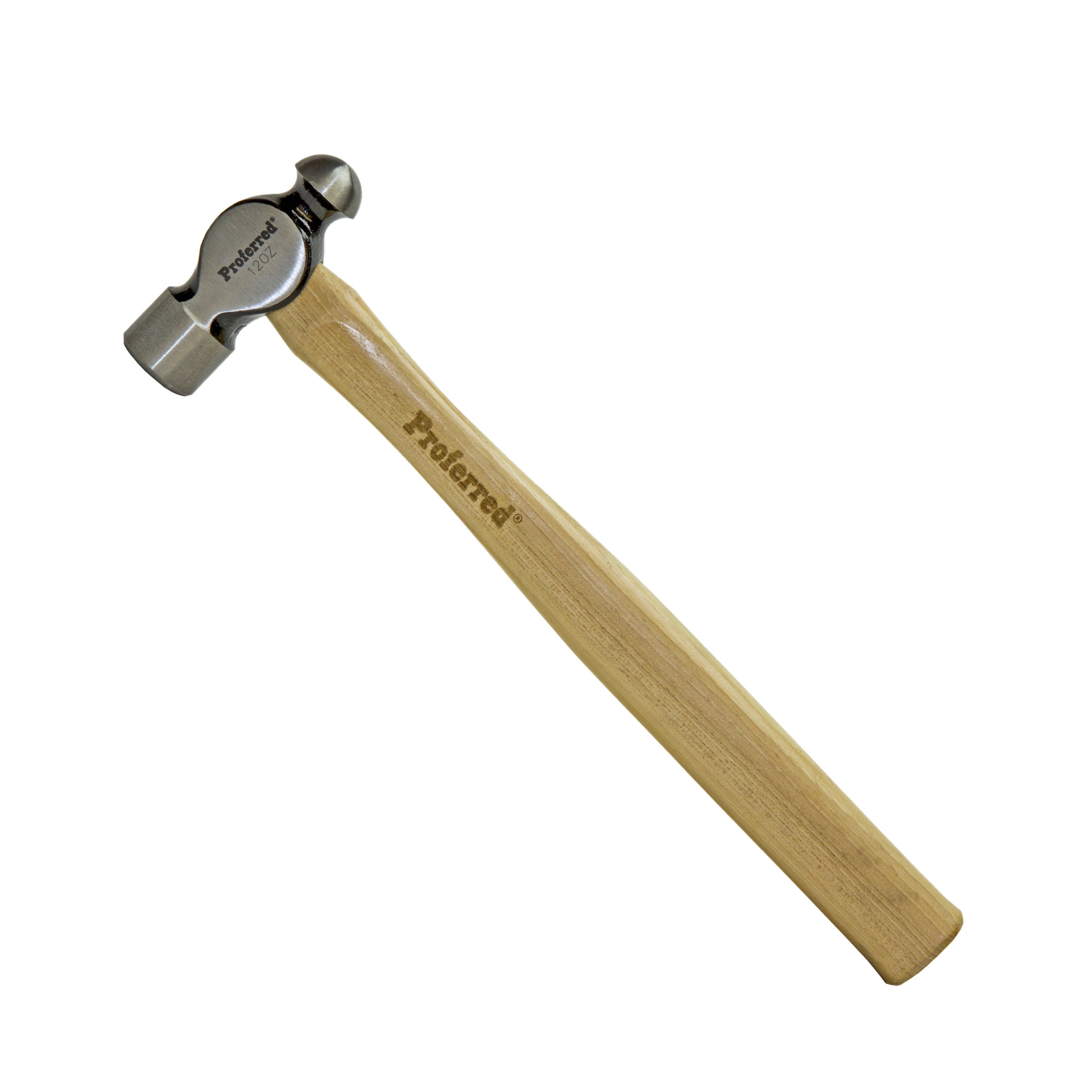 12oz HICKORY BALL PEIN HAMMERS PROFERRED HAMMERS