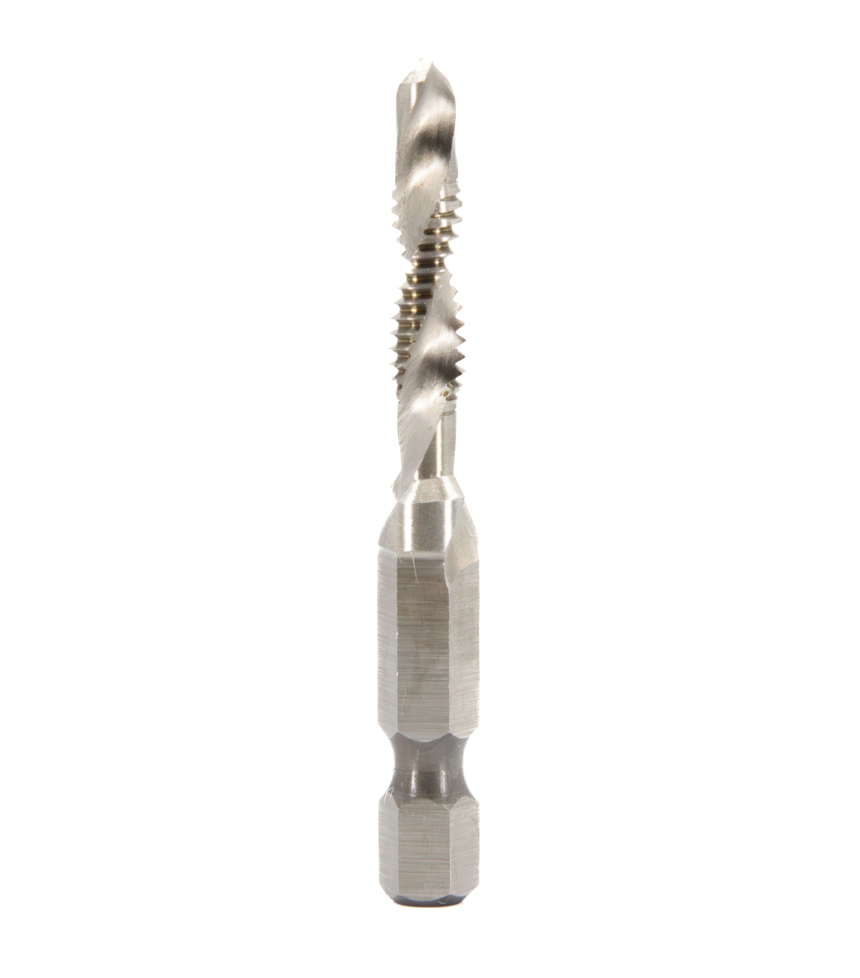 m8 X 1.25 Combined Drill Tap and Countersink with 1/4" Quick Change Hex Shank
