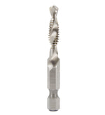 m10 X 1.5 Combined Drill Tap and Countersink with 1/4" Quick Change Hex Shank