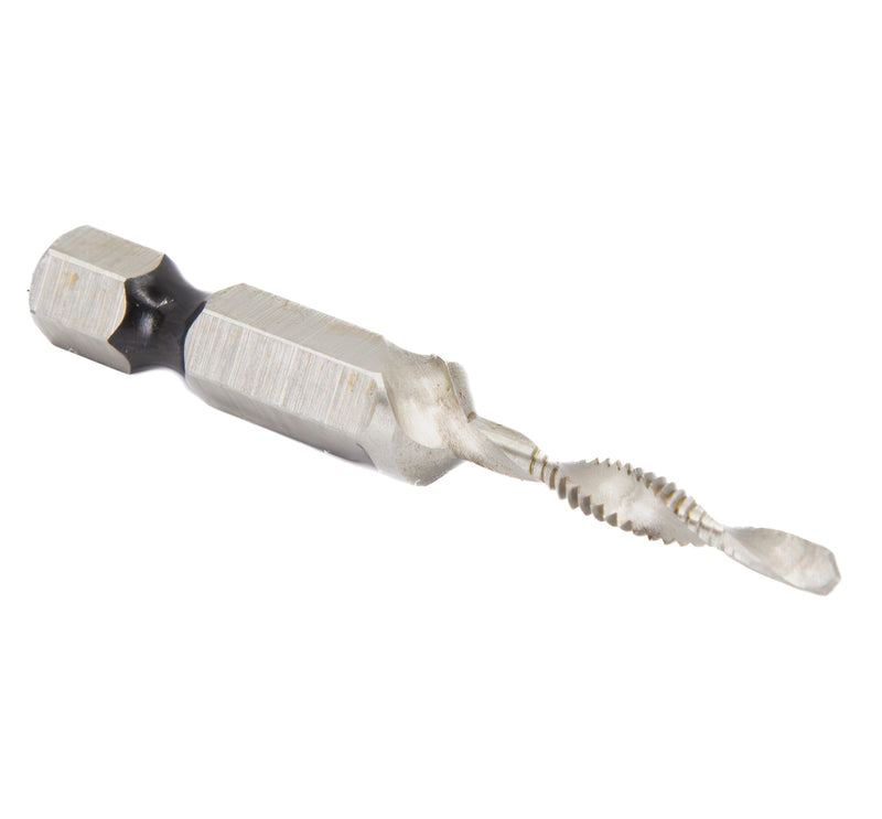 #6-32 UNC Combined Drill Tap and Countersink with 1/4" Quick Change Hex Shank