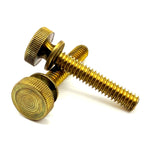 1/4"-20x1-1/4" Brass Thumb Screw