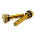 1/4"-20x1" Brass Thumb Screw