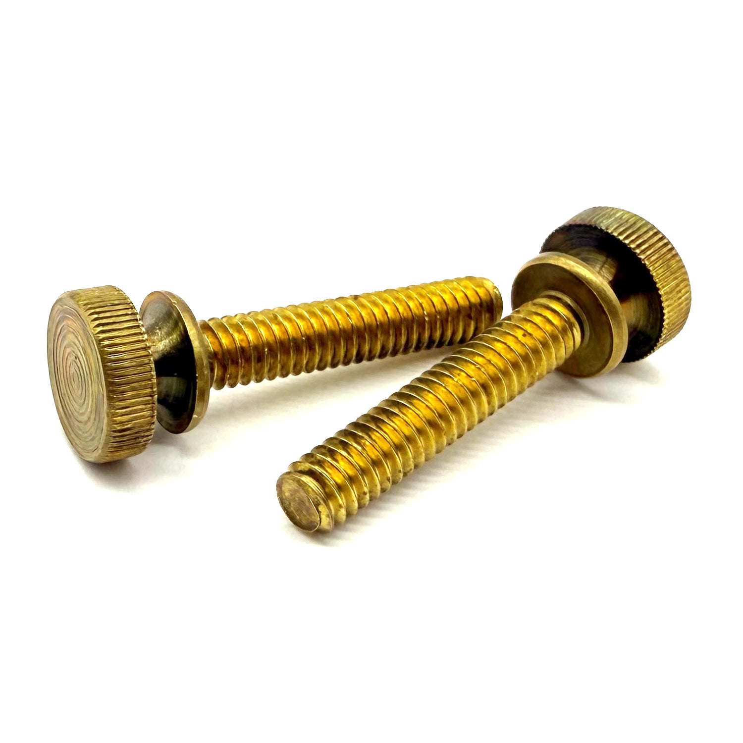 #10-32x3/4" Brass Thumb Screw