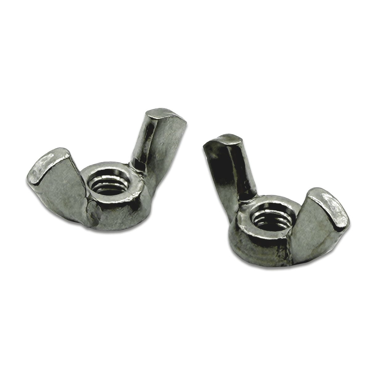 #6-32 Wing Nuts 316 Stainless Steel Plain