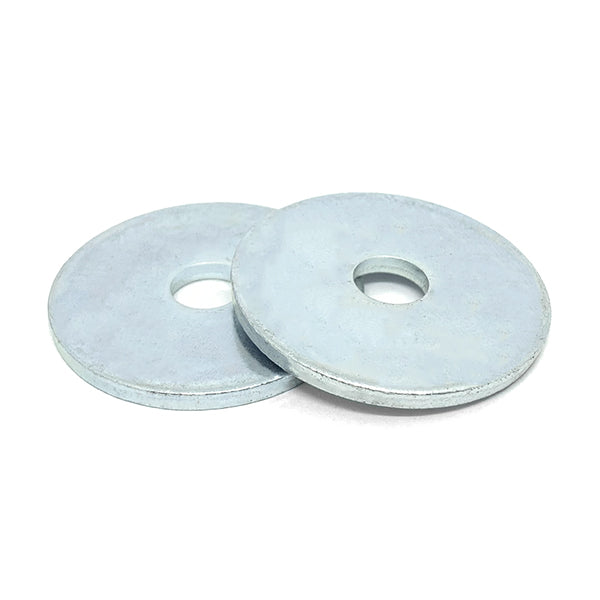 1/4"x1-1/2 Low Carbon 1/8" Extra Thick Fender Washers Zinc