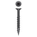 #8 Strong-Point Flat Head w/Nibs 8 x 1-1/4, SQ, Type '17', Black Oxide