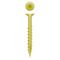#8 Strong-Point Flat Head w/Nibs 8 x 1-1/4, T-20, Coarse, Type '17', Zinc Yellow