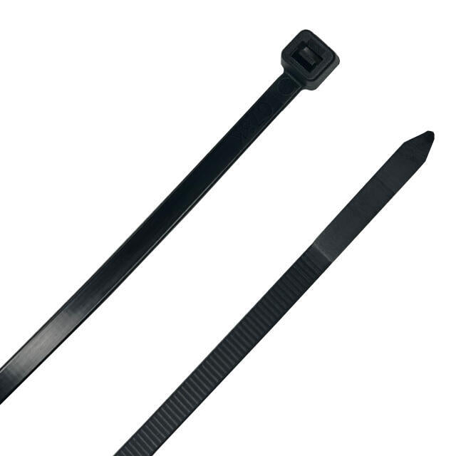 11.1" - 50LBS Nylon Cable Zip Ties UV Resistant Black