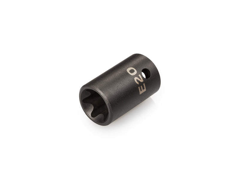 1/2 Inch Drive x E20 Shallow External Star Impact Socket