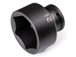 3/4 Inch Drive x 2-1/2 Inch Shallow 6-Point Impact Socket