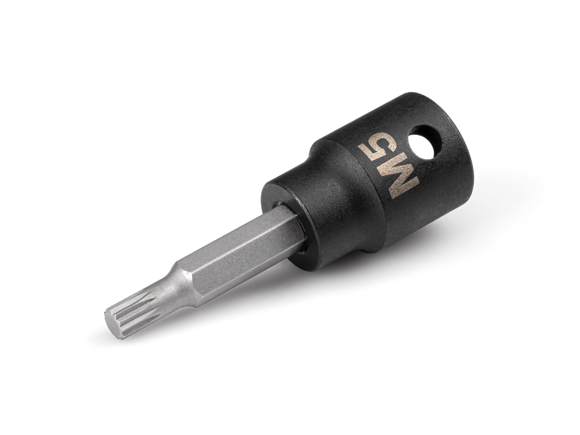 3/8 Inch Drive x M5 Triple Square Impact Bit Socket
