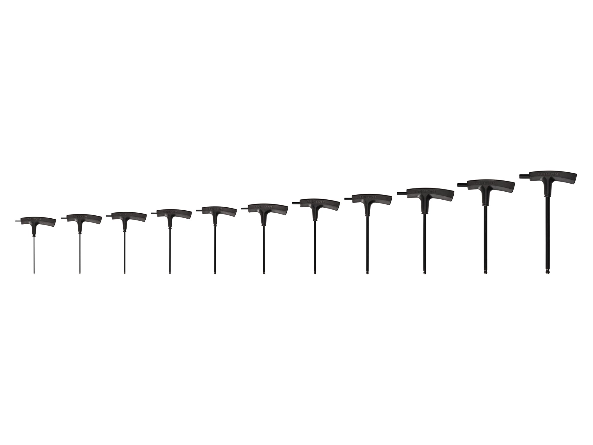 Ball End Hex T-Handle Key Set, 11-Piece (5/64 - 3/8 in.)