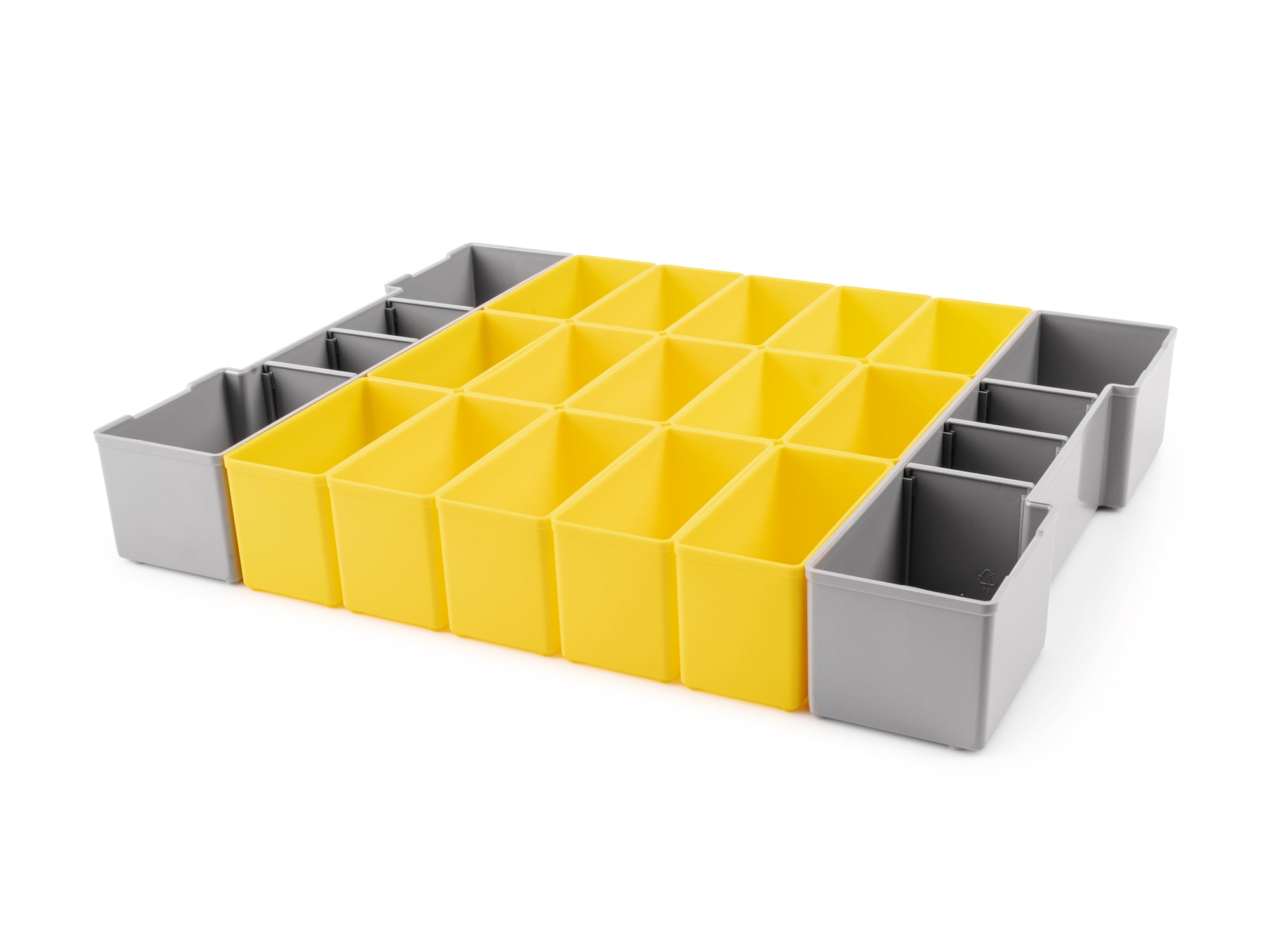 Organizer Bin Set for Shallow Stacking Tool Box, L-BOXX 1 (17-Piece)