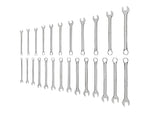 Combination Wrench Set, 25-Piece (1/4 -3/4 in., 6-19 mm)