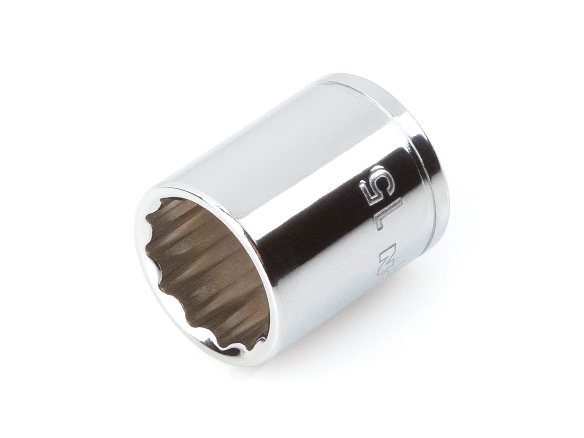 1/4 Inch Drive x 15 mm Shallow 12-Point Socket