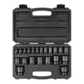 1/2 Inch Drive Shallow 6-Point Impact Socket Set with Case, 21-Piece (5/16 - 1-1/2 in.)