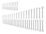 Stubby and Standard Length Combination Wrench Set, 71-Piece (1/4 - 1-1/4 in., 6-32 mm)