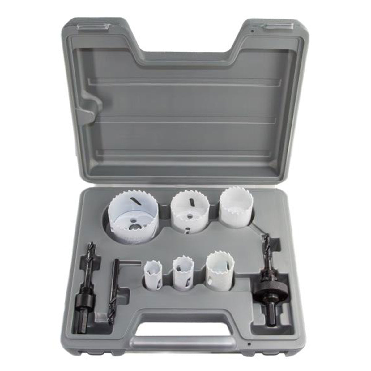 9 Piece Set Hole Saw Kit