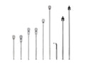 1/2 Inch Drive Non-Quick-Release Ratchet, L-Handle, and Breaker Bar Set (9-Piece)